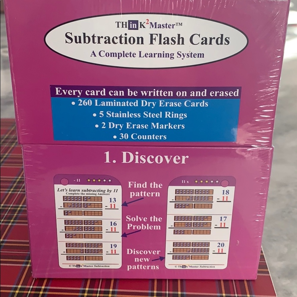 Educational flash cards